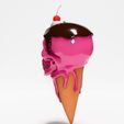 0008.jpg Skull Sundae Ice Cream Pop Pop Surrealism toy