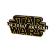 3.png 3D MULTICOLOR LOGO/SIGN - STAR WARS: The Force Awakens