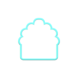 2.png Turkey Cookie Cutter | With personalized Text Box Option | STL File