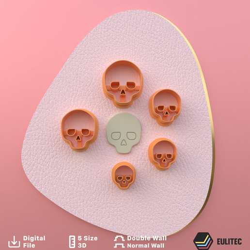 POLYMER CLAY CUTTERS/EULITEC.COM/CC/COPYRIGHTED LICENSE 3D model