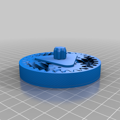 Higher-ratio_evoloid_planetary_gear.png Free SCAD file Higher-ratio evoloid planetary gear 33:1・3D printing idea to download, tmackay