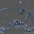 S-69.jpg Terminator T-800 Endoskeleton Salvation Diorama T2 Improved Version
