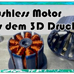 Brushless.jpg Fichier STL Moteur sans balais・Design imprimable en 3D à télécharger