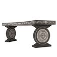 Wireframe-Stone-Bench-01-Curved-2.jpg Stone Bench Collection