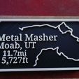 20230615_135640.jpg Mavericks Trail Badge Metal Masher Moab Utah