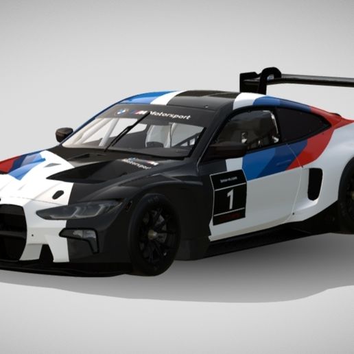 BMW m4 GT3 – Modello 3D gratuito STL