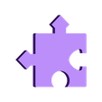 pz13_Single_v2.stl Jigsaw Puzzle, 16 Distinct Pieces, Shapes & Patterns