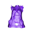nude_torso.stl Cyberpunk Nurse Girl with Robot - Stylized Anime 3D Print Model