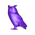 9e067e7307c40f5d6d2db6cca2be0208.stl 3D model represents an owl