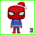 Spiderman-xmas-01.png SPIDER MAN Christmas Xmas FUNKO POP WHAT IF MARVEL