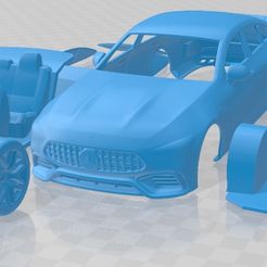 Mercedes-AMG-GT63-2019-Cristales-Separados-1.jpg 3D file Mercedes AMG GT63 2019 Printable Car・Model to download and 3D print, hora80