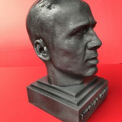 IMG_0715.JPG Nicolas Cage sculpture 3D print ready