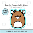 Etsy-Listing-Template-STL.png Rudolph Cookie Cutter | STL File
