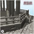 10.jpg Asian pagoda with multiple floors on platform (30) - Asia Terrain Clash of Katanas Tabletop RPG terrain China Korea