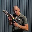 Recharger-Pistol-Replica-–-Fallout-New-Vegas-Blasters4Masters-6.jpg Recharger Pistol Fallout New Vegas Prop Replica