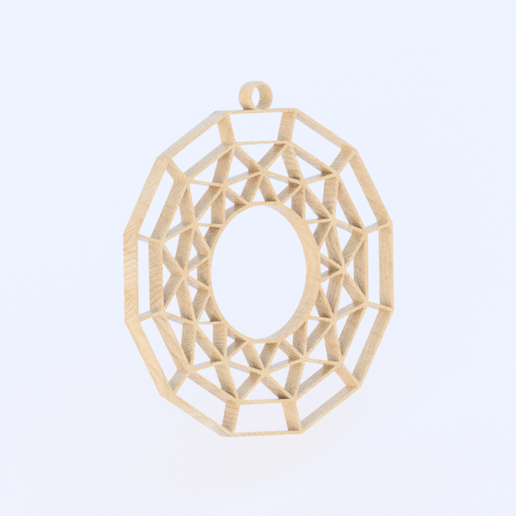 Geometric hoops (v3) 3D model