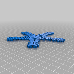 danielle.png Free 3D file snowflake for danielle・3D printer model to download