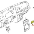 s-l1200-29-4.webp GEO TRACKER L&R Vent Louver Kit | 92-95  VENT AIR CENTRAL AC Grill