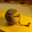 Capture_d_e_cran_2016-08-19_a__16.21.17.png Free STL file Keychain - Keychain Tennis Ball・Design to download and 3D print