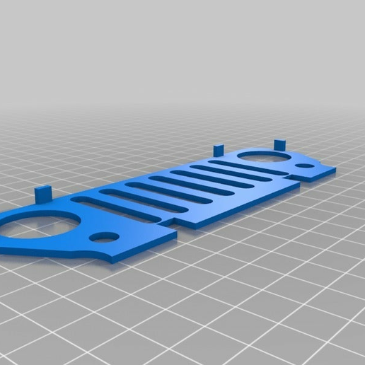 Download Free Stl File Gmade Sawback M38 Grille • 3d Printable Template ・ Cults