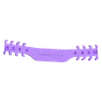 mask_buckle_p3dp###.stl Free STL file Mask strap efficiency - covid 19 mask buckle・Design to download and 3D print