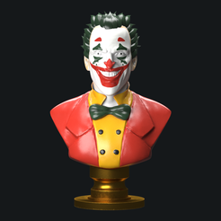 3.png 3D file Statue of the joker・3D printable design to download