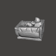2021-08-30-23_53_22-Autodesk-Meshmixer-belen-cuna.stl.png christmas crib figurine baby jesus with bed