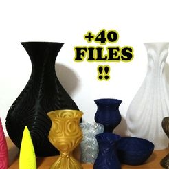 491cbe27353824f312fae66be17dd92d_preview_featured-3.jpg Fichier STL gratuit Encore une autre usine de vases・Objet à télécharger et à imprimer en 3D