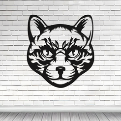 felino-cenefa.png Cat Wall Decoration