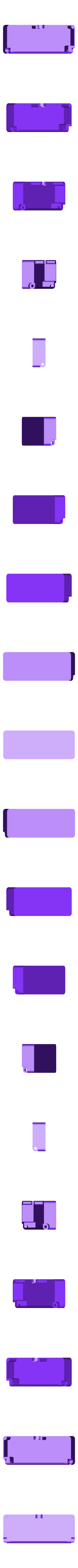 box-1.STL Коробка со скрытыми петлями и замком с защелкой