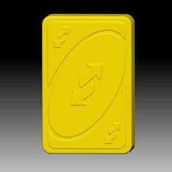 Free 3D file Uno reverse card keychain ⏪・3D print model to download・Cults