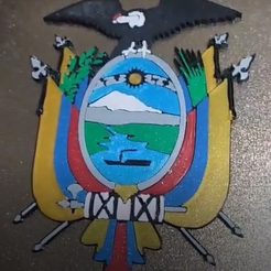 Captura.png Fichier STL Escudo de Ecuador Rompecabezas・Plan pour impression 3D à télécharger
