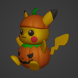 Render-6.png Pikachu Halloween 2 - Pokemon