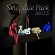 DSC_6903_sqr2.JPG STL-Datei Smoothie Pack - ABCDE・Design für den 3D-Druck zum Herunterladen