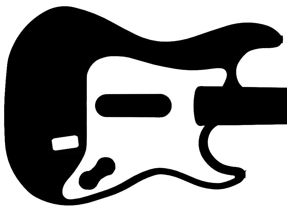 Guitar-hero-stencil.jpg STL-Datei Guitar Hero Controller-Wandhalterung herunterladen • Modell für 3D-Drucker, 3DTech_Lab