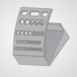 Brush-Holder.png Brush Holder for Painting – Multi-Size Organizer (17×11mm + 16mm + 21mm Holes) | No Supports