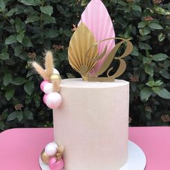 TORTA-1.jpg STL-Datei TORTENTOPPER BUCHSTABE "N" MIT LEGENDE 15 JAHRE, DEKORATIVER BUCHSTABE FÜR TORTEN・3D-Drucker-Vorlage zum herunterladen