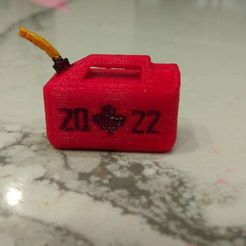 Free STL file Threaded Vent Cap for Gas Can 🧢・3D printable model