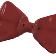 bow_tie_03 v2-001.png bow tie elegant form cosplay masquerade male female decoration 3d-print and cnc
