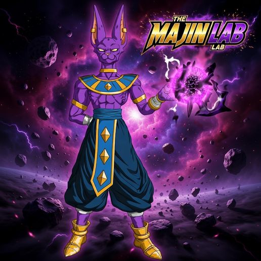 Life-Size Dragon Ball Lord Beerus – Energy Sphere Edition 256x Cut