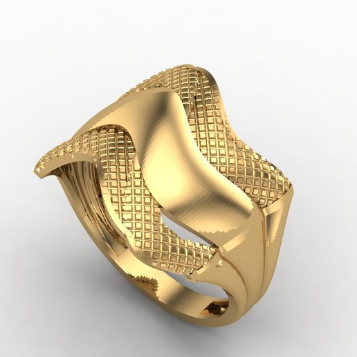Lightweight Women Ring Jewlery Rings For Women STL 3DM 3D JEWELLERY 3D model