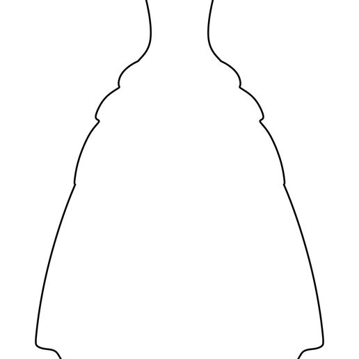 gown-pattern.jpeg Human Cookies Set