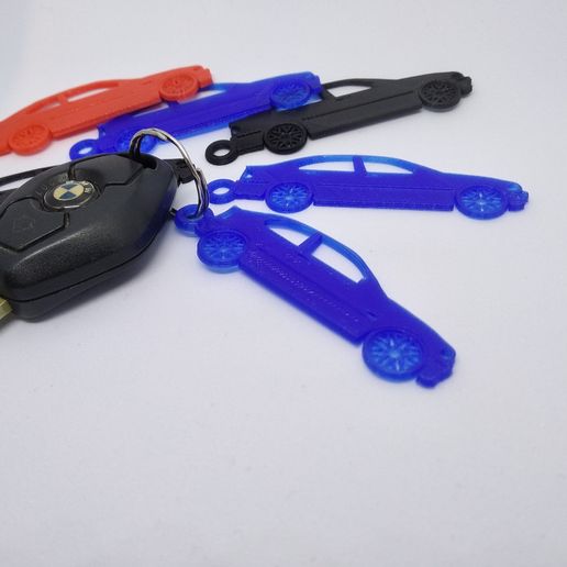 KEYCHAIN BMW E46 Compact 3D model