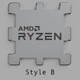 8B4BA31E-584A-4381-B94C-91D258844AC6_1_201_a.jpeg AMD Ryzen CPU Style Coaster