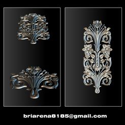 001.jpg 3D file 3D STL Models CNC Router - Carved decor・3D printing design to download