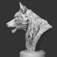 07.png Wolf Head AM02 3D print model