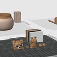 BearPhoto1.jpg Hanging Bear Flower Pot Buddy