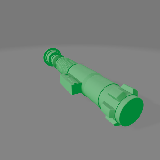 BackView.png Ficheiro de impressão 3D do sabre de luz ROTJ de Luke Skywalker