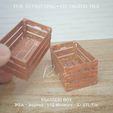 KNAGGLIG-Box-Miniature-2.jpg MINIATURE CRATE BOX | Witch's Room Miniature Furniture Collection