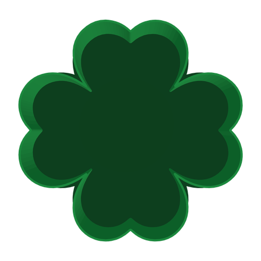 Four-Leaf Clover Swirl (Baking Mold)